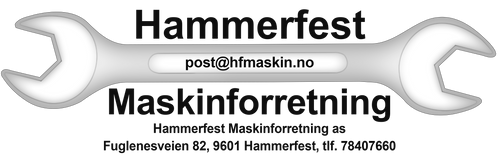 Logo av Hammerfest Maskinforretning AS